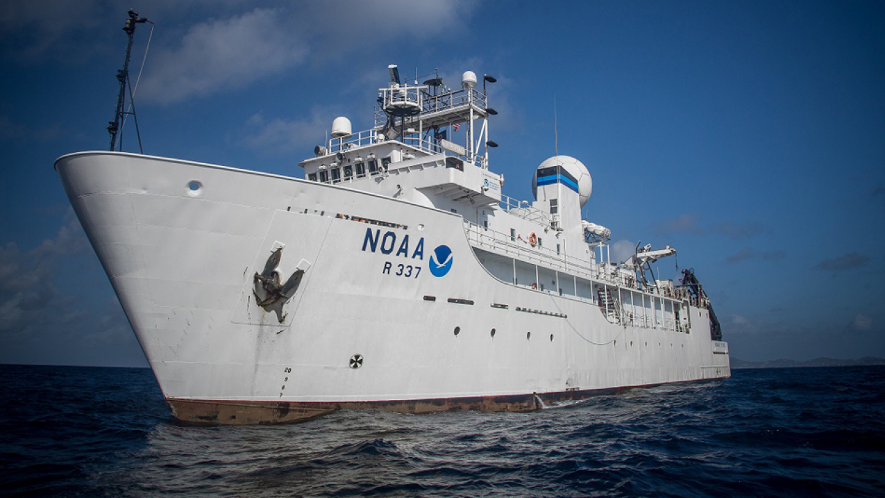 NOAA Ship Okeanos Explorer is America's ship for ocean exploration.