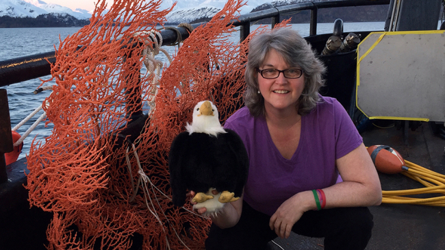 Meet NOAA Teacher at Sea Mary Cook. 