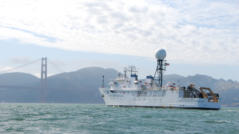 Known as “America’s ship for ocean exploration” the NOAA Ship Okeanos Explorer is not a research vessel. Dedicated solely to exploration, the ship conducts operations around the globe, mapping the seafloor and characterizing largely unknown areas of the ocean.