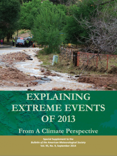 The report, "Explaining Extreme Events of 2013 From a Climate Perspective," can be viewed online. 