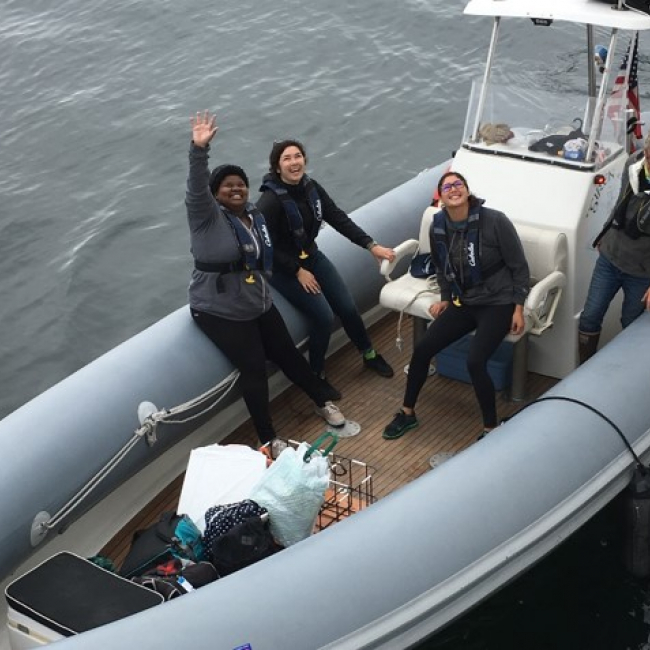 EPP Scholar Camisha Few is interning this summer with the Monterey Bay National Marine Sanctuary in Monterey, California, working on a Sanctuary biodiversity assessment for the West Coast Region. 


