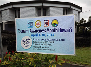 Since the 1990s, Hawaii has recognized April as Tsunami Awareness Month.
