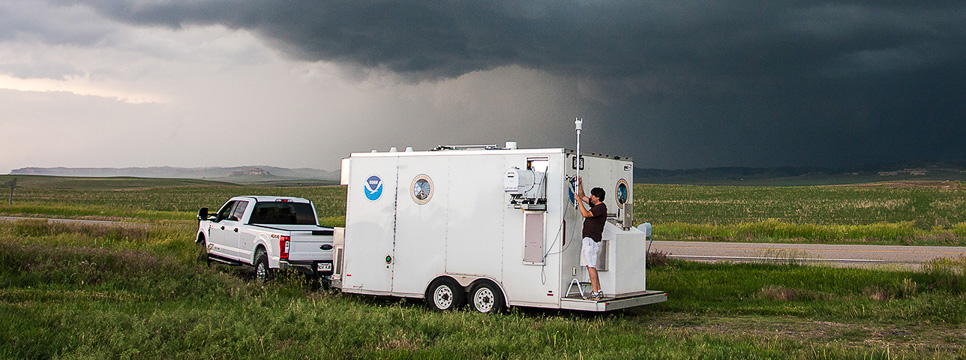 Research meteorologists from several universities are joining scientists from the NOAA National Severe Storms Laboratory for a small, mobile field project to study thunderstorms and tornadoes.