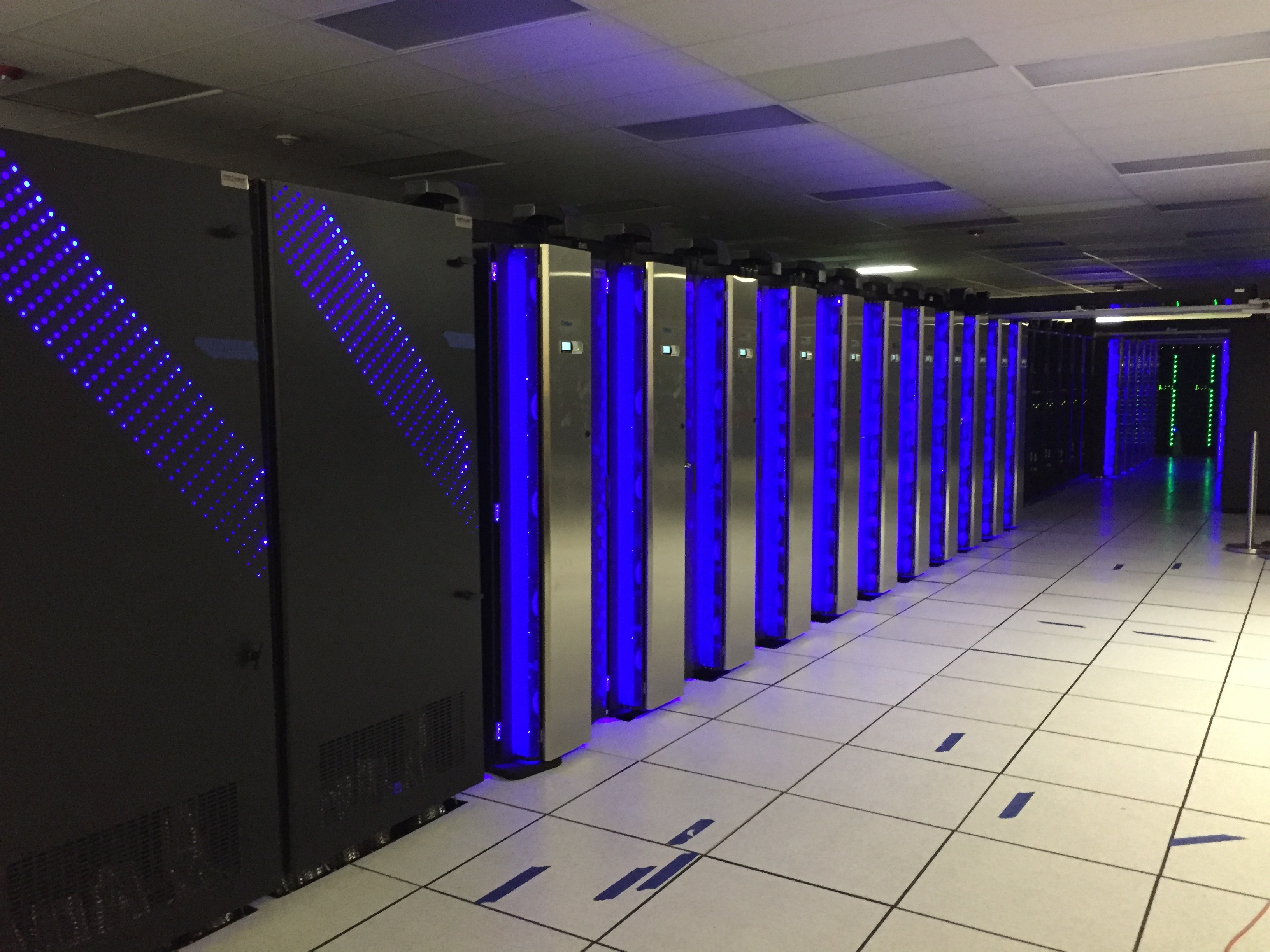 Dell is the latest addition to NOAA's weather and climate operational supercomputing system. This powerful Dell hums alongside NOAA's IBM and Cray computers at a data center in Orlando, Florida. The three systems combined in Florida and Virginia give NOAA 8.4 petaflops of total processing speed and pave the way for improved weather models and forecasts.