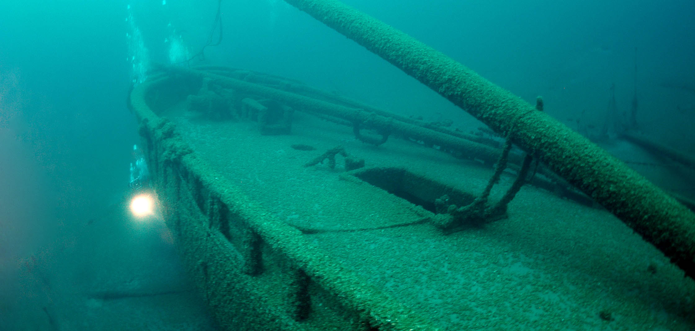 Trading vessels like the 95-foot long schooner Gallinipper linked Wisconsin coastal cities with distant markets in the 1830s and 1840s, fueling local and regional economies.Originally built as the Nancy Dousman in 1832, Gallinipper is Wisconsin’s oldest shipwrecks discovered to date. 
