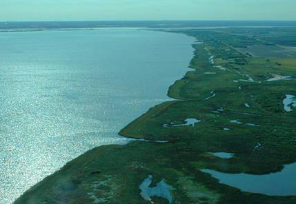The Gulf of Mexico experiences the highest sea level rise rates in the U.S. To help understand how such changes in water levels may impact coastal communities, and help keep maritime commerce safe and efficient, NOAA established a sentinel site program, such as this site in the northern Gulf of Mexico