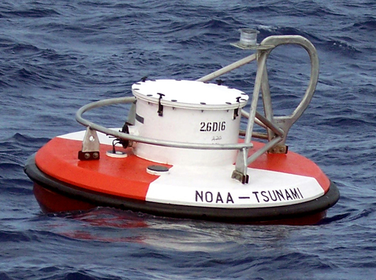 NOAA tsunami buoy.