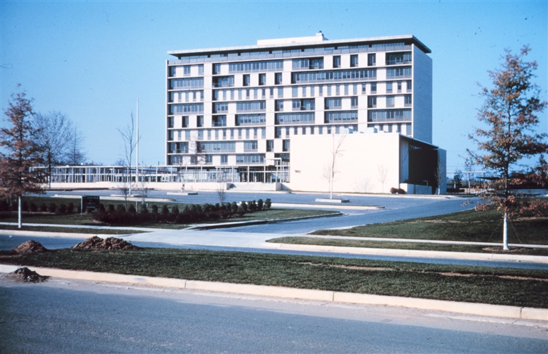 The Washington Science Center building in Rockville, MD, circa 1964. 