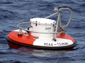 NOAA tsunami buoy.