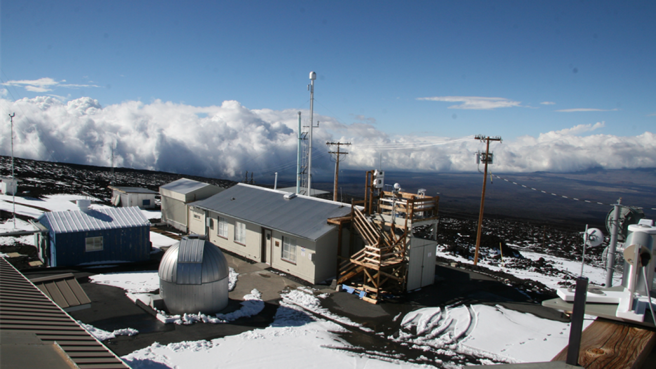 Air samples from NOAA's Mauna Loa observatory in Hawaii provide important data for climate scientists around the world. On Thursday, NOAA announced that analysis of data from their global sampling network showed that levels of the potent greenhouse gas methane recorded the largest annual increase ever observed in 2021, while carbon dioxide continued to increase at historically high rates.