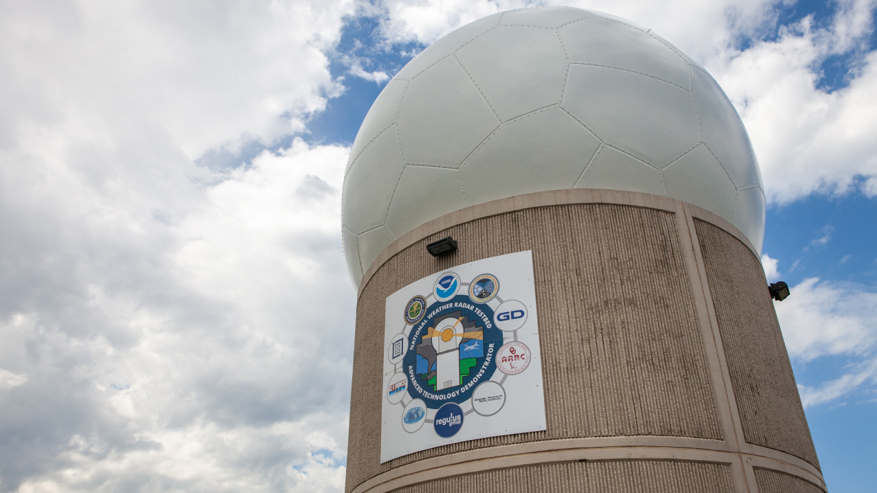 NOAA's newest experimental weather radar located in Norman, Oklahoma, was installed earlier this year and will begin gathering data next spring.