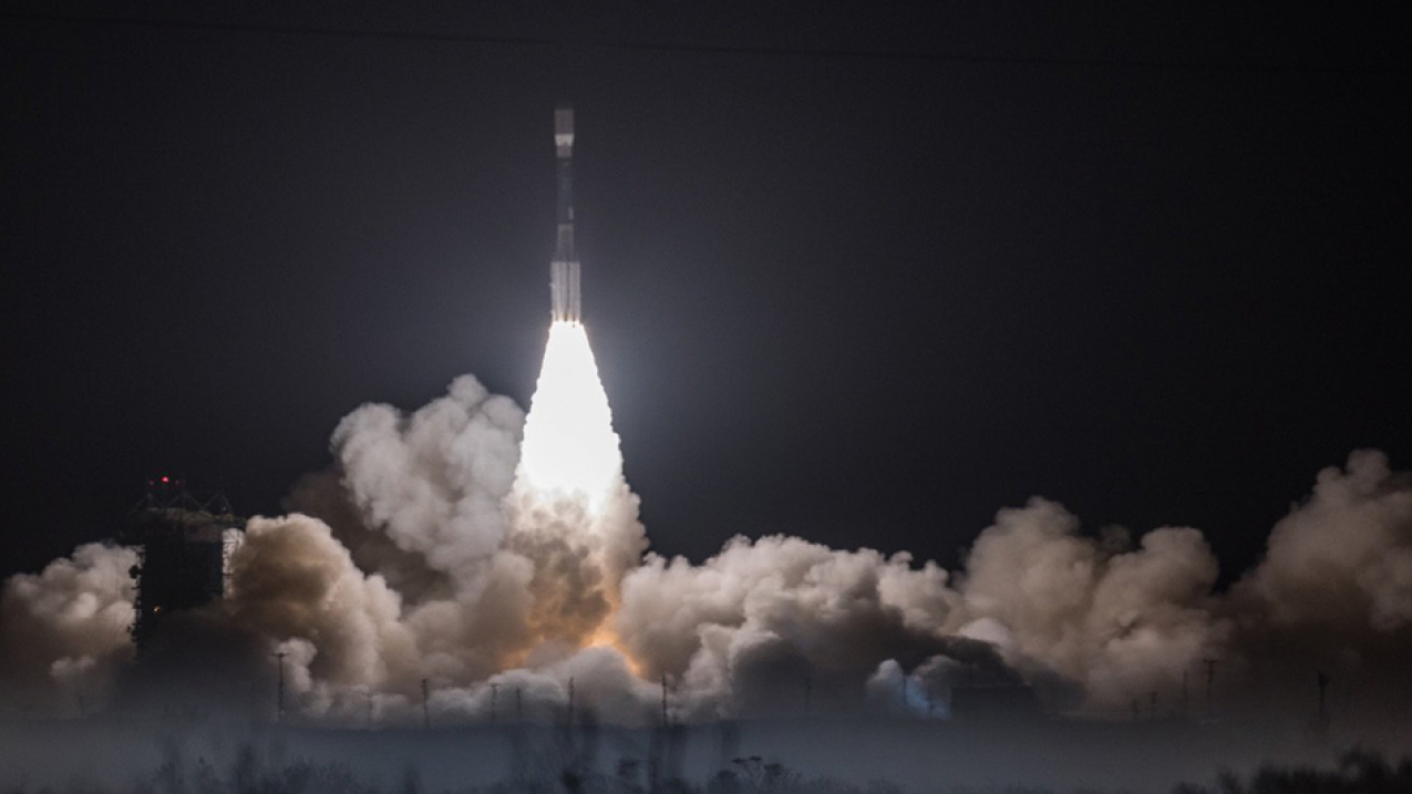 NOAA's new polar satellite, JPSS-1, launched at 1:47 am PST from Vandenberg Air Force Base, California, this morning.