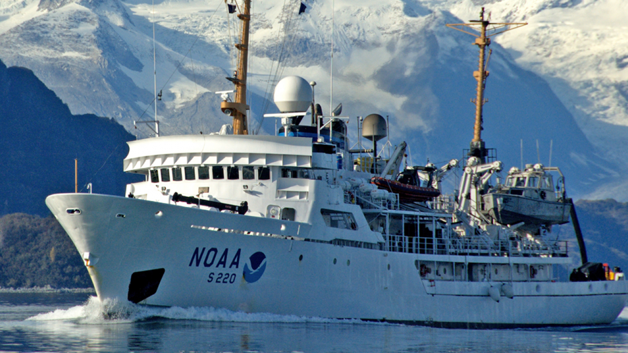 NOAA Ship Fairweather.