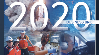 cover image of the 2020 NOAA Busines Brief