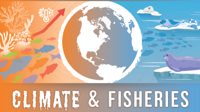Earth Week: Climate and Fisheries web banner