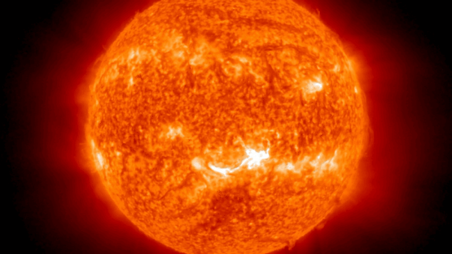 Photo showing severe geomagnetic storm (G4) on Earth April 23. The G4 storm was caused by a filament eruption on the sun associated with a solar flare. The event was captured by the Solar Ultraviolet Imager on NOAA’s GOES-16 satellite at 2:12 p.m. EDT April 21, 2023.