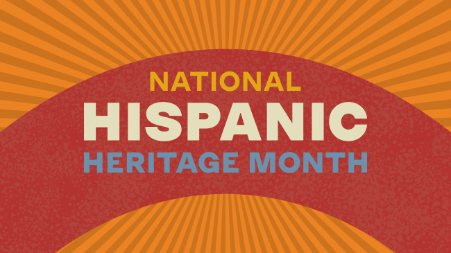 National Hispanic Heritage Month illustration.