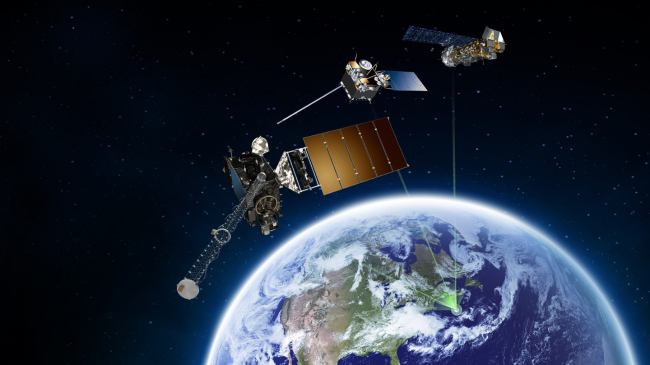 NOAA polar orbiting (right), geostationary (middle), and the new GOES-R series (left) satellites are part of the SARSAT constellation.