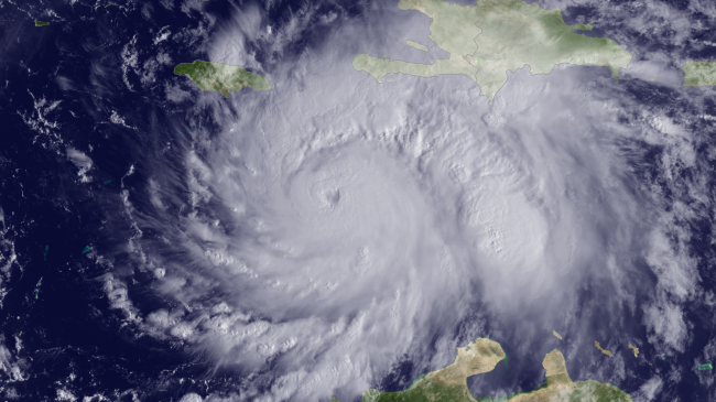 Hurricane Matthew hit the western Atlantic, including parts of Haiti, Cuba, Dominican Republic, the southeastern U.S., and the Canadian Maritimes, from September to October 2016. It was responsible for more than 500 deaths and caused more than $15 billion in damage. 