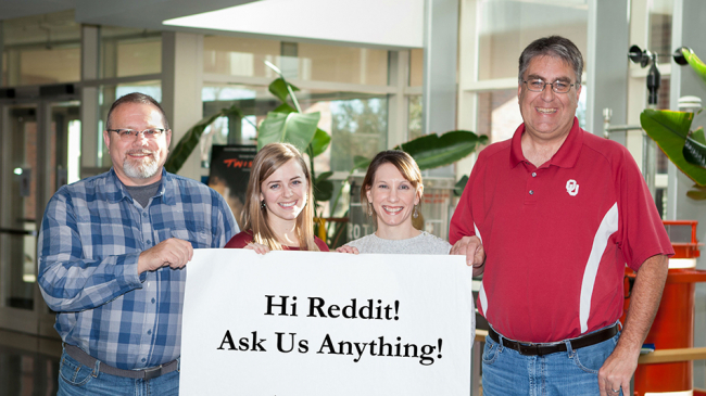 Hi Reddit, we’re Jessica Schultz, Kurt Hondl, Terry Schuur, and Katie Wilson, NOAA scientists in Norman, Oklahoma. We’re here to answer your questions on Reddit April 12, 2018, about weather radar research and improvements. Ask us anything! More at https://go.usa.gov/xQgmm.