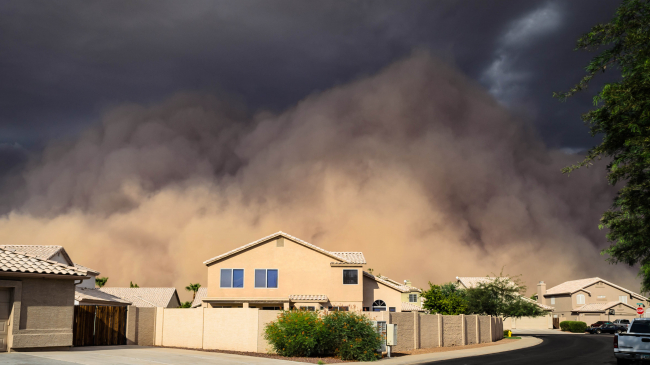 The number of dust storms like this one in Gilbert, Arizona, in July 2012 have more than doubled from the 1990s to the 2000s, according to new NOAA-led research.
