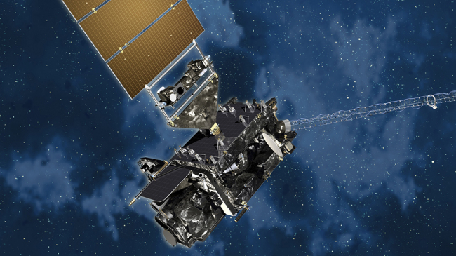 Artistic rendition of GOES-R, NOAA's next-generation geostationary weather satellite.