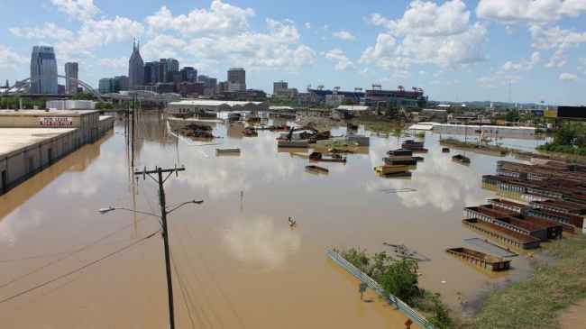 Severe flooding in Nashville’s downtown in May 2010 demonstrated the need for cities and towns to plan more resilient buildings, transportation systems and other infrastructure. The Climate Resilience Toolkit provides cities and towns with new tools on the Built Environment to address this need. 