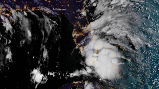 Tropical Storm Gordon captured by NOAA's GOES-East on September 2, 2018