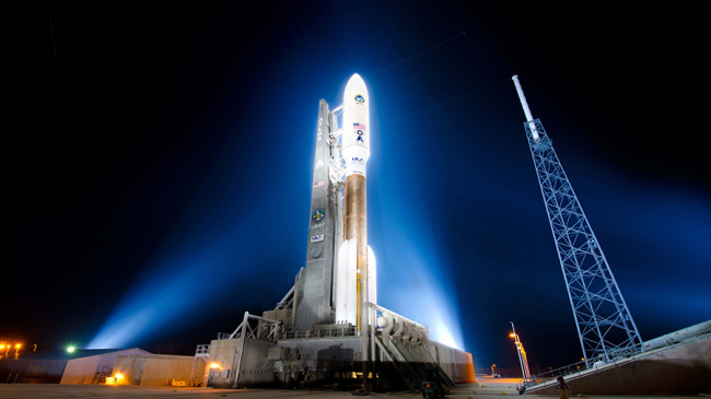 GOES-R will launch aboard a similar Atlas V rocket.
