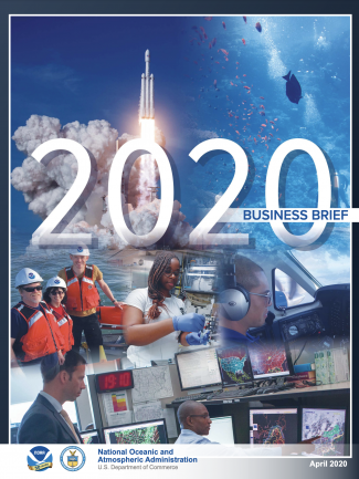 cover image of the 2020 NOAA Busines Brief