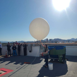 RCT weather balloon launch