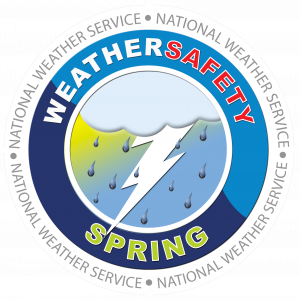 National Weather Service Spring Safety Campaign logo.