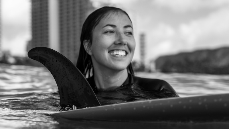 Anita Harrington is an avid surfer, and when she is not in the lab, you can find her exploring new surf breaks around Oahu.