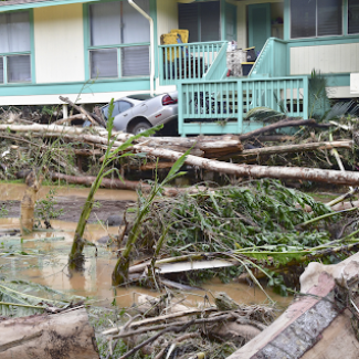 Climate-Emergency-Hawai’i Flood aftermath