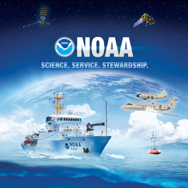 NOAA's mission of science, service and stewardship spans from the surface of the sun to the depths of the ocean.